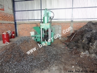 Y83-3150 Briquetting press machine use in Mexico